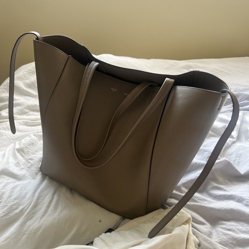 ★関税込み★ CELINE Cabas Large BAG Celine Large Cabas in White | Lyst