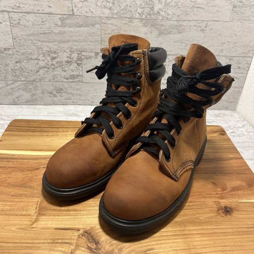 Red Wing USA Steel Toe Work Boots Women's Sz 6 B #2369