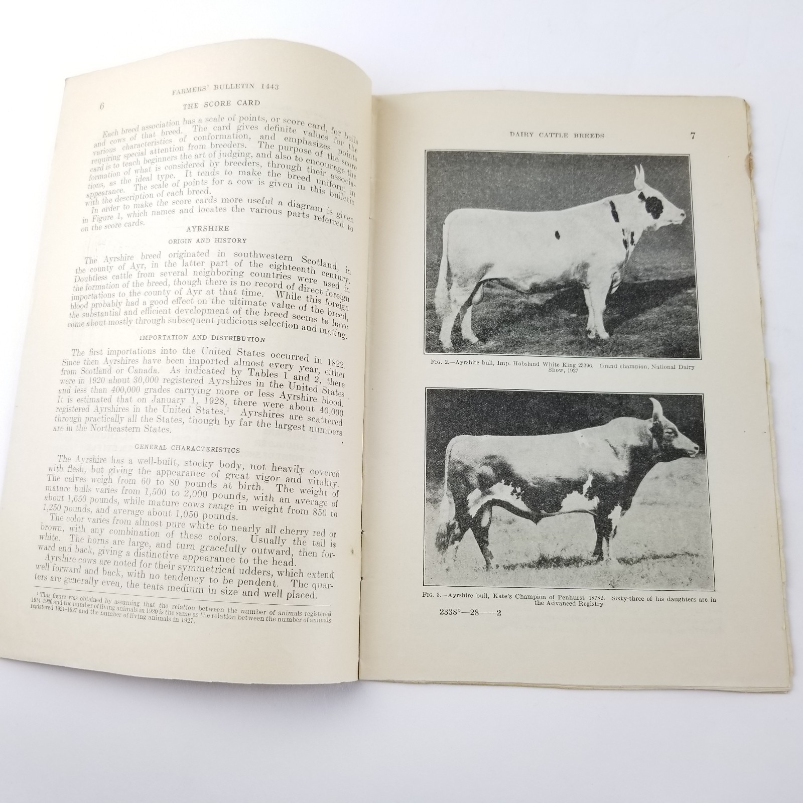 US Department of Agriculture Farmers Bulletin 1443 Dairy Cattle Breeds