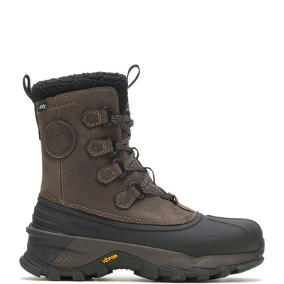 

Мужские утепленные ботинки Wolverine Glacier Surge Arctic Dark Brown 10 EW Boot