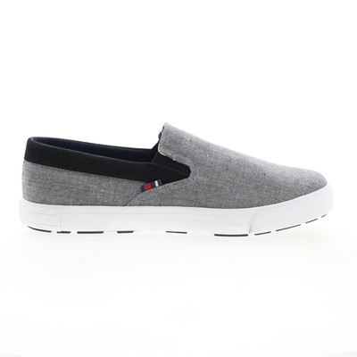 Мужские серые кроссовки Ben Sherman Percy Slip On BNM00104-BKTX