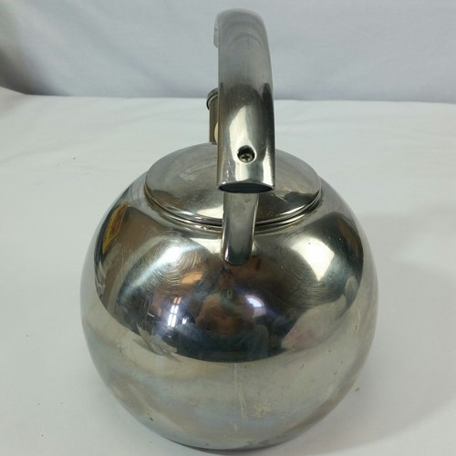 VINTAGE COPCO STAINLESS STEEL WHISTLING TEA POT/ KETTLE Thailand