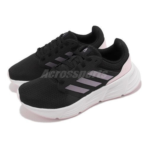 

adidas Galaxy 6 W черные розовые белые женские спортивные кроссовки для бега GW4132, Черный, Galaxy 6 W