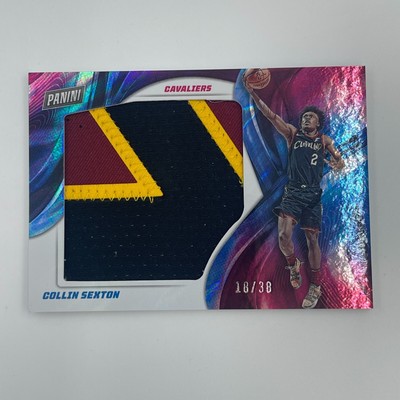 2021-22 Player of the Day Collin Sexton /38 Jumbo Patch 3 color