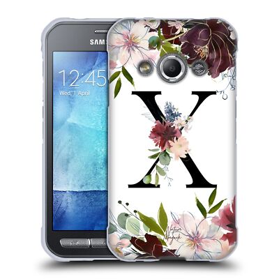 OFFICIAL NATURE MAGICK MONOGRAM GARDEN FLOWERS 2 GEL CASE FOR SAMSUNG PHONES 4