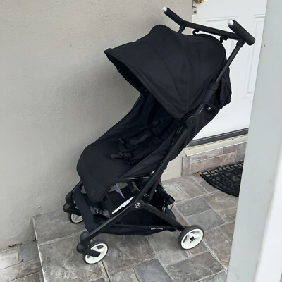 Cybex Libelle Stroller Ultra Lightweight Compact Stroller - Moon Black