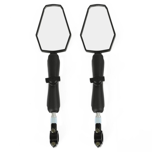 Подходит для Dirt Bike Dual Sport Регулируемые зеркала заднего вида для мотоциклов 10 мм