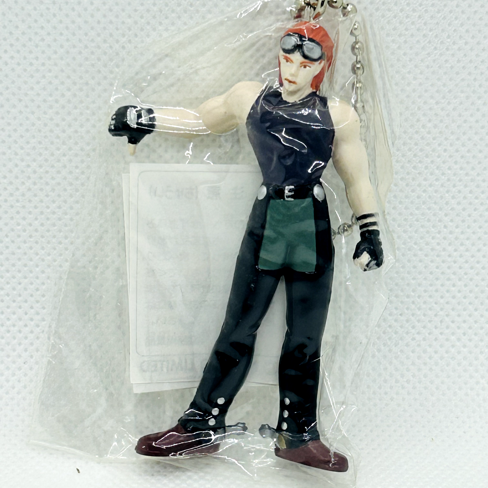 Tekken key chain Mini figure statue doll Farang rare retro