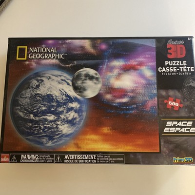 National Geographic 3d Puzzle SPACE ESCAPE 500 pieces Sealed za3