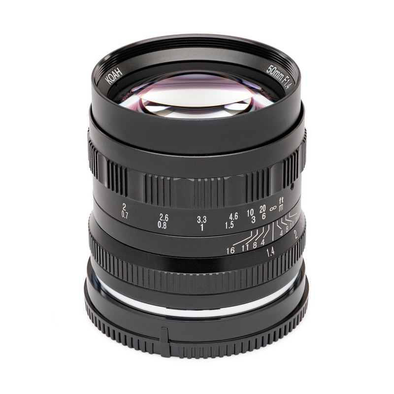Koah Artisans Series 50mm f/1.4 Manual Focus Lens for Micro