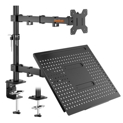 Monitor and Laptop Stand for 13-32 inch LCD LED Screens Adjustable Monitor Mo...