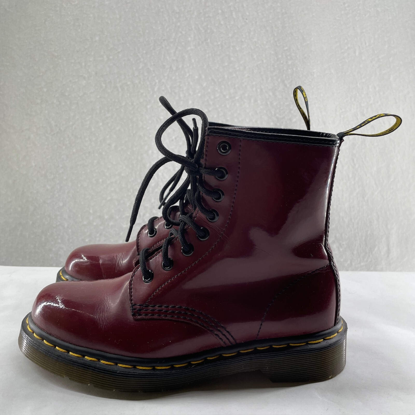 Dr. Martens ブラック レザーブーツ 5 UK 11822 Dr.Martens Lace Up Boots UK5 BLK Black Leather 11822002 Dr