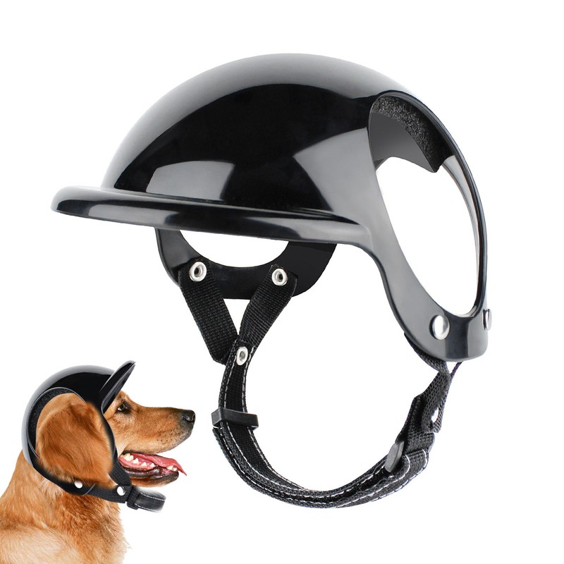Small Dog Cat Helmet Hat Safety Pet Supplies Outdoor Motorcycle Bike Helmet
