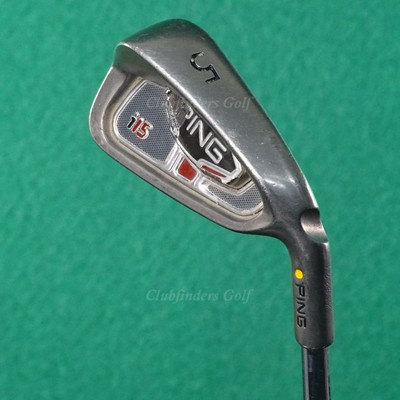 Ping i15 Yellow Dot Single 5 Iron Factory AWT Steel Stiff *READ*