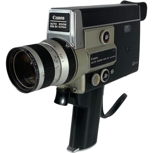 <完動品> Canon AUTO ZOOM 518 SUPER8 8mm Auto Zoom 518 Super 8 - Canon Camera Museum