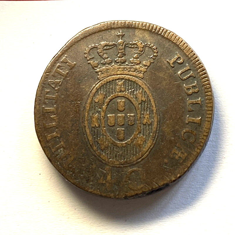 #10522 - Portugal Pataco - Jean Prince RÃ©Gent 40 Reis 1812 Ttb+