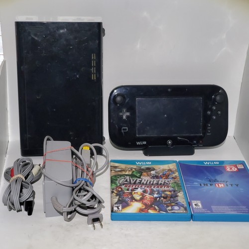 Nintendo Switch WiiU 32GB WII U BLACK 32gb deluxe premium console set with