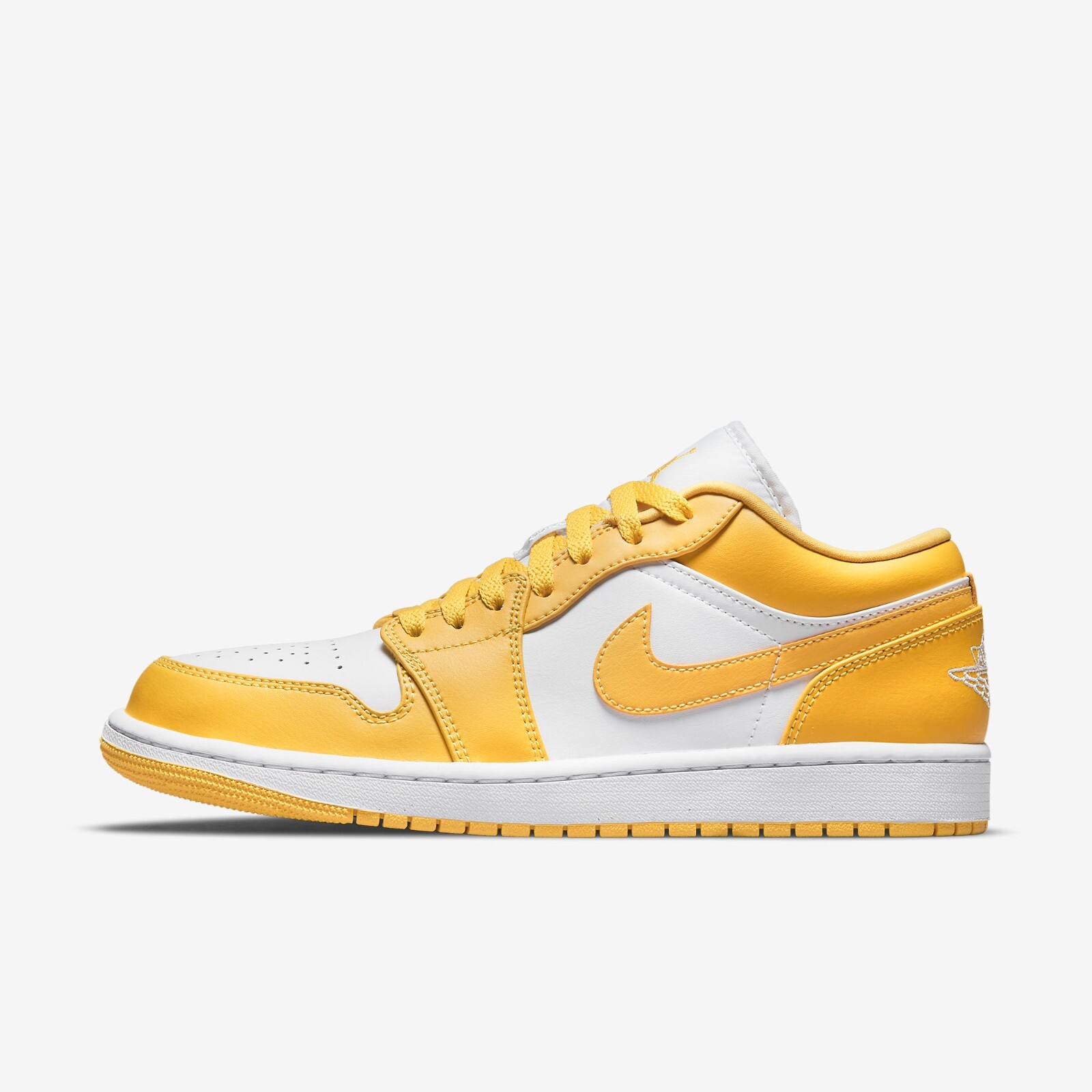 

Кроссовки Nike Air Jordan 1 Low Pollen 553558-171, White/pollen, Nike Air Jordan 1