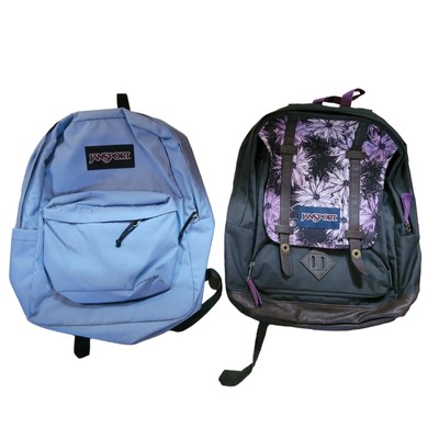 2pc JanSport Cortlandt Laptop Backpack Laptop Sleeve-Synthetic Leather