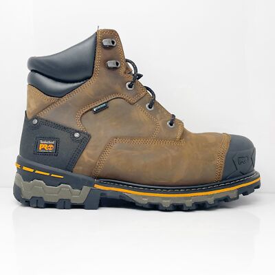 

Мужские водонепроницаемые рабочие ботинки Timberland Pro Boondock 6 дюймов 92615, размер 13 м, Коричневый, Boondock