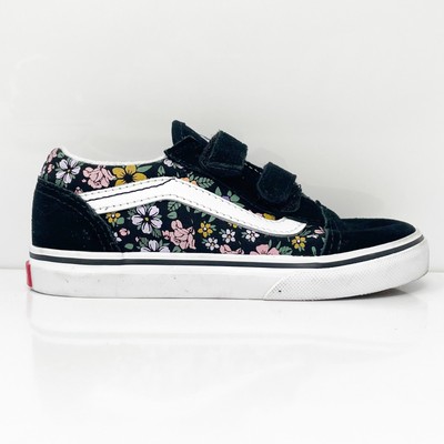 

Vans Girls Off The Wall 721356 Черная повседневная обувь Кроссовки Размер 10, Черный, Off The Wall