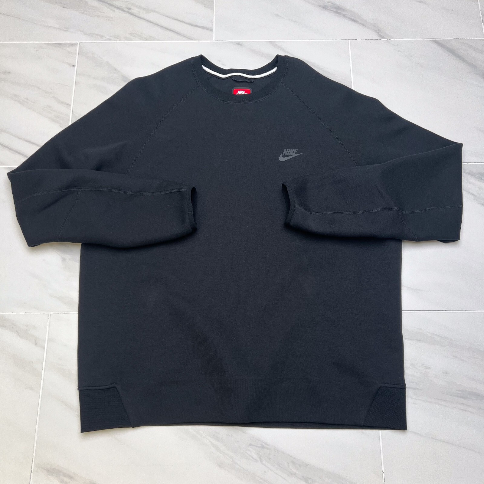 crew neck tech fleece
