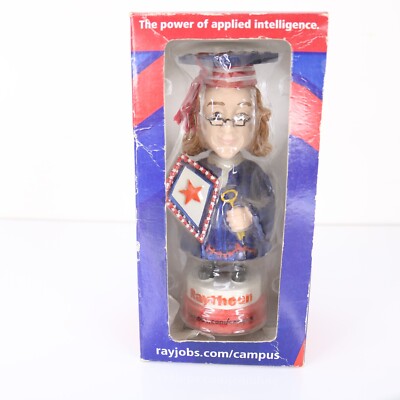 Raytheon Benjamin Franklin Bobblehead * NEW in Package * Ray Jobs * USA Kite *