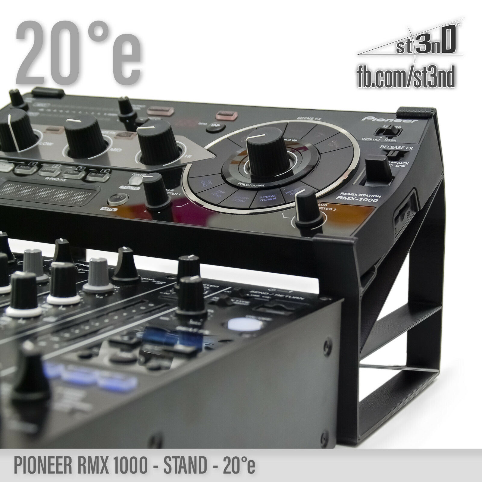 DJ RISER STAND for PIONEER RMX-1000 - 20° | eBay DJ RISER STAND for PIONEER RMX-1000 - 20° | eBay