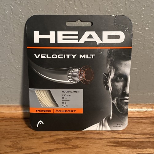 NEW Head Velocity MLT 16 Gauge 1.30mm Tennis String Sealed