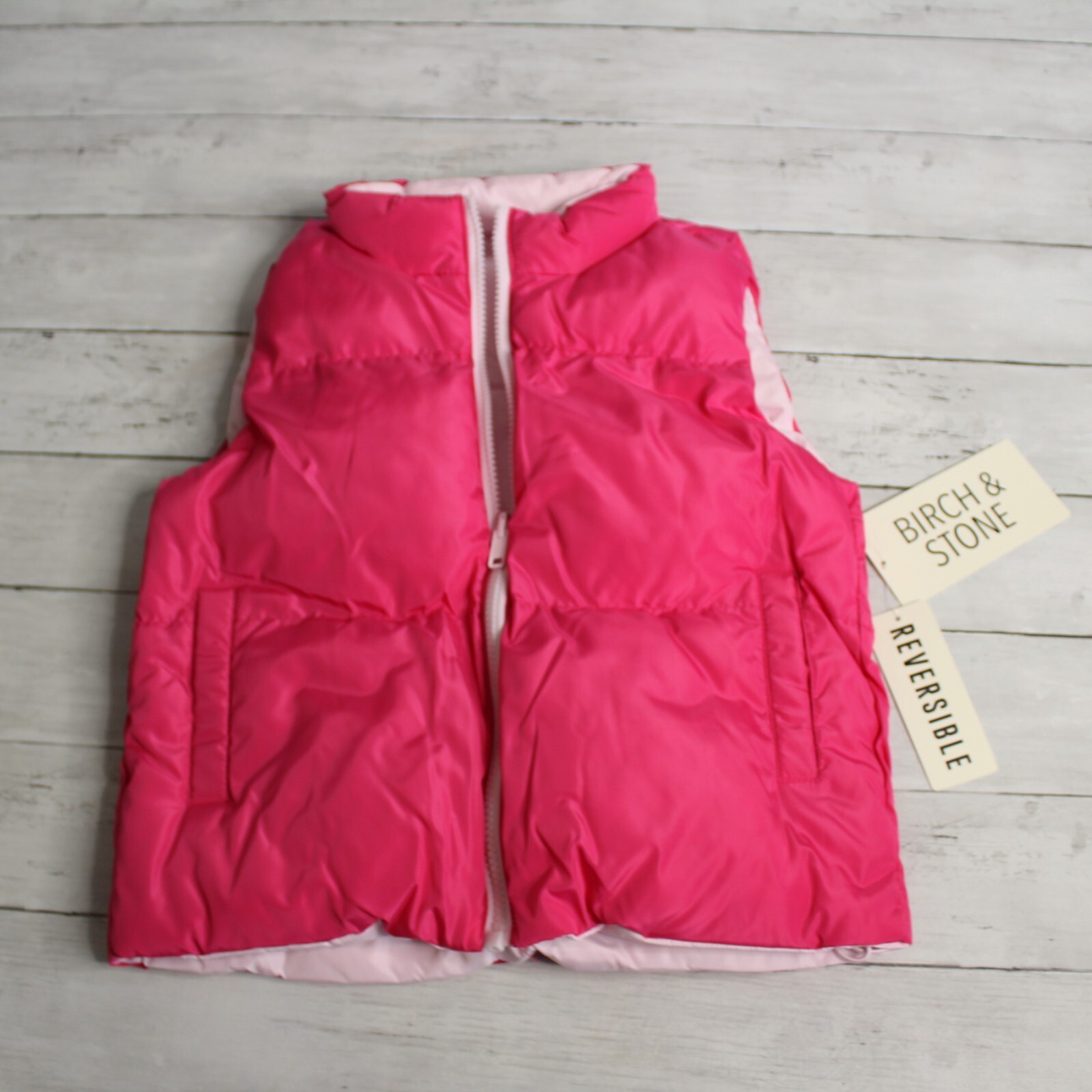 Birch & Stone Girl's Sleeveless Puffer Jacket Vest Size 12 Birch & Stone Girl's Sleeveless Puffer Jacket Vest Size 12