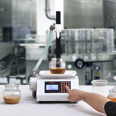 VEVOR Automatic Liquid Filling Machine Digital Control Bottle Filler 50-5000 g