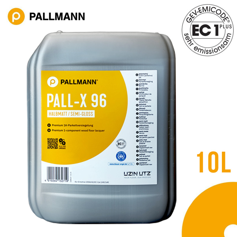 Pallmann Pall-X 96 Halbmatt HolzfuÃBÃ¶Den NaturkorkbÃ¶Den Parkettversiegelung 10 L