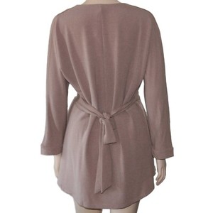 Women's V-neck Tunic Top long sleeve Blouse NWT back