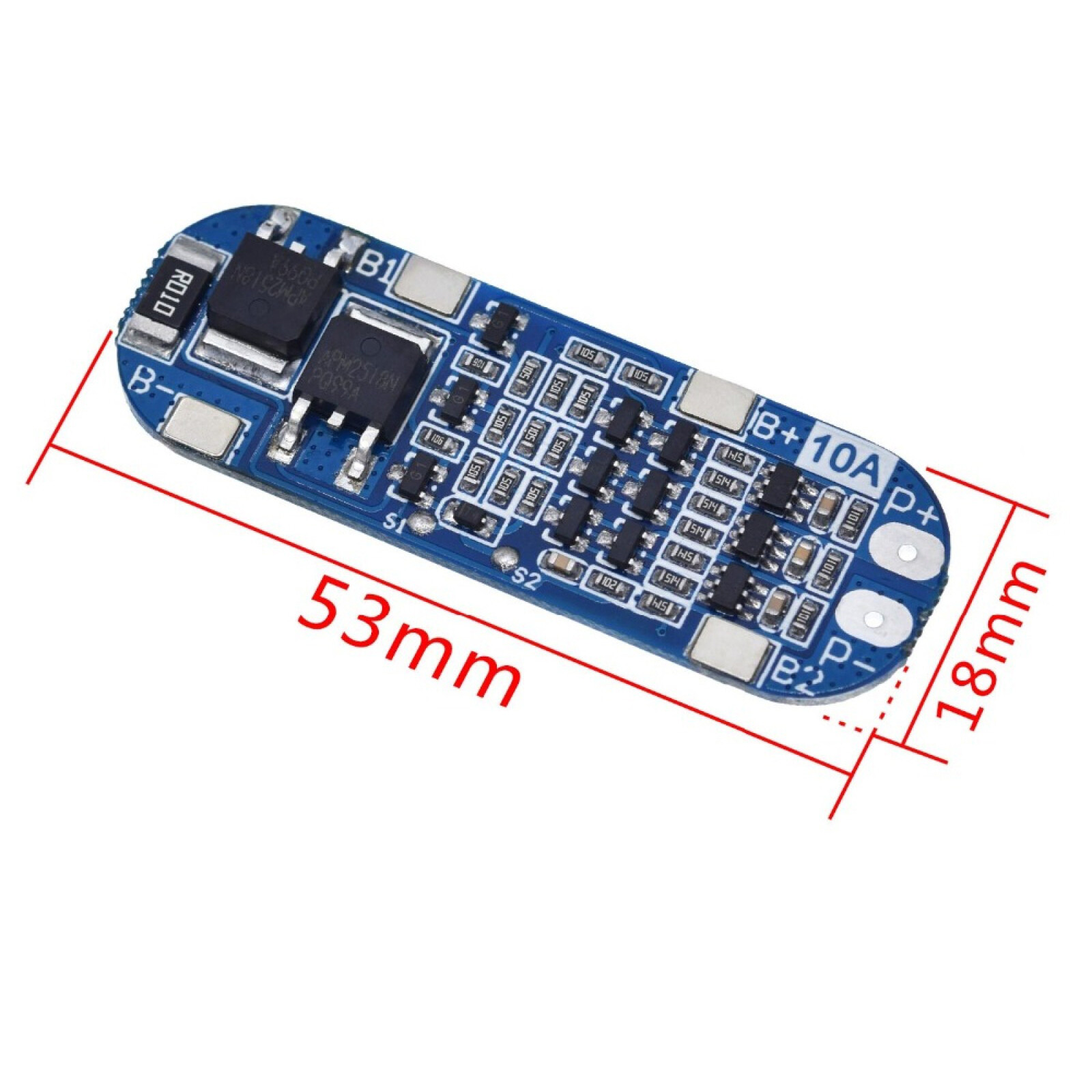 11.1V Li-ion Lithium Battery 18650 Charger Protection Board Battery Protector