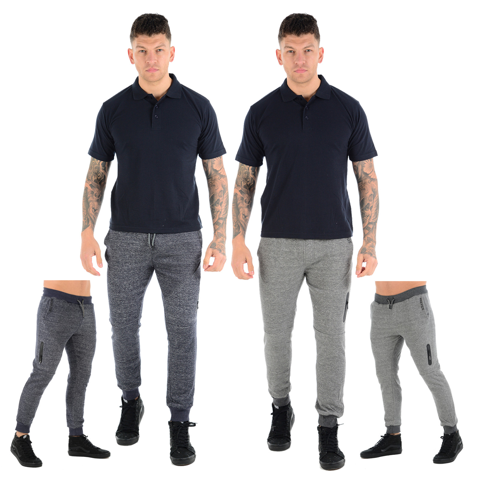 mens muscle fit tracksuit
