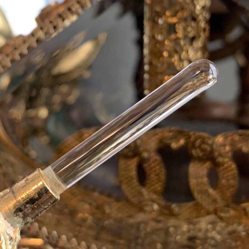 New Replacement Glass Dauber Vintage Antique Ormolu Filigree Perfume Bottle