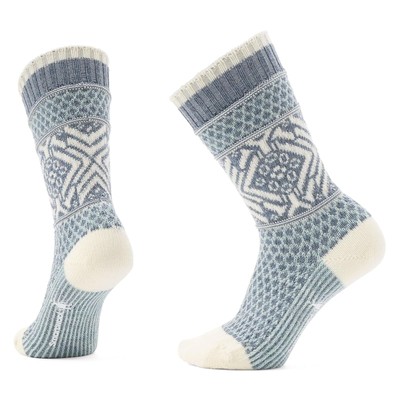 Носки унисекс Smartwool с рисунком снежинки из попкорна на каждый день, носки-лодочки для экипажа