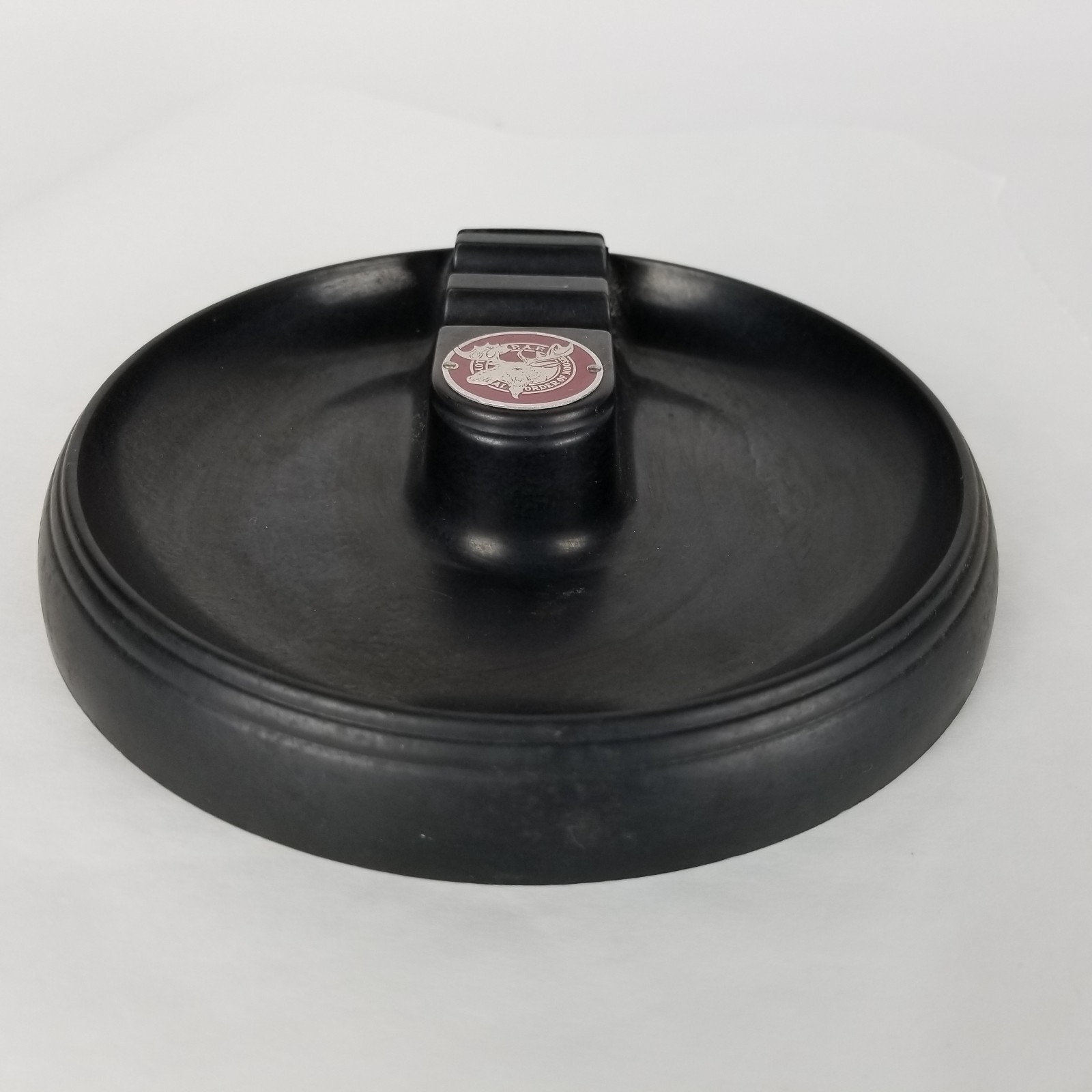 Vintage Moose Lodge Cigar Ashtray by The Master Tray Daka-Ware Chicago Plastic