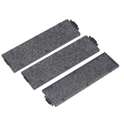 Computer Dust Screen with Sponge for PC Case Airflow and Dustproof Black 3pcs