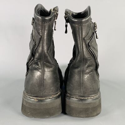 JULIUS BACK ZIP LACE-UP BOOTS Men's Julius Boots | Grailed