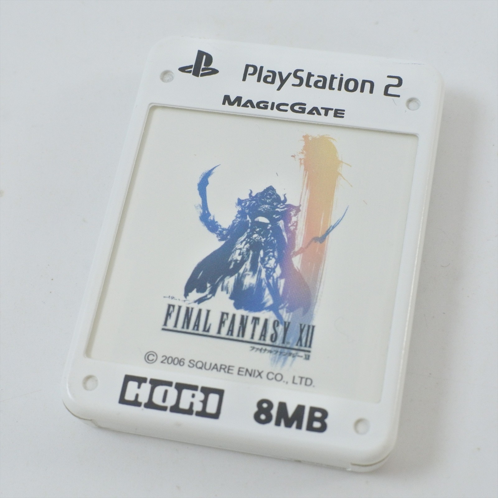 ホリ - 新品 ホリ 限定 PS2メモリーカード8MB FINALFANTASY12 HORI PS2 Memory Card 8MB FINAL FANTASY XII 12 for