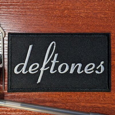 Deftones Band Patch Alternative Metal Rock 3x5'' Embroidered Iron On Patch