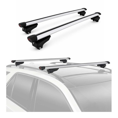 G3 Roof Racks for Subaru Crosstrek 2018-2023 Aluminium Lockable 2Pcs Gray