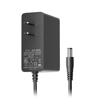stio 25.2V AC/DC Adapter Compatible with Ninebot by Segway Zing E8 E10 E12 C8 C9