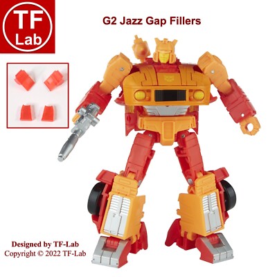 Forearms Legs Fillers for Legacy G2 Universe Jazz Transformers Upgrade Kit