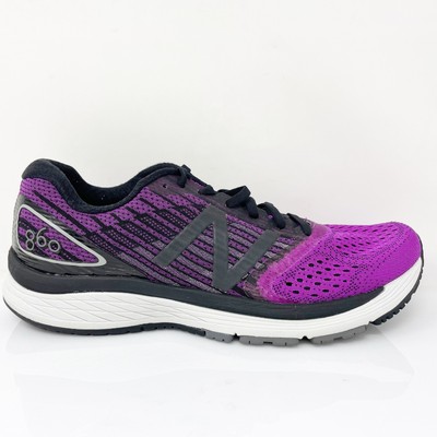 New Balance Womens 860 V9 W860VB9 Фиолетовая Повседневная Обувь Кроссовки Размер 10.5 B