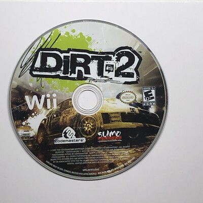 DIRT 2 (Nintendo Wii, 2009) Complete W/ Manual