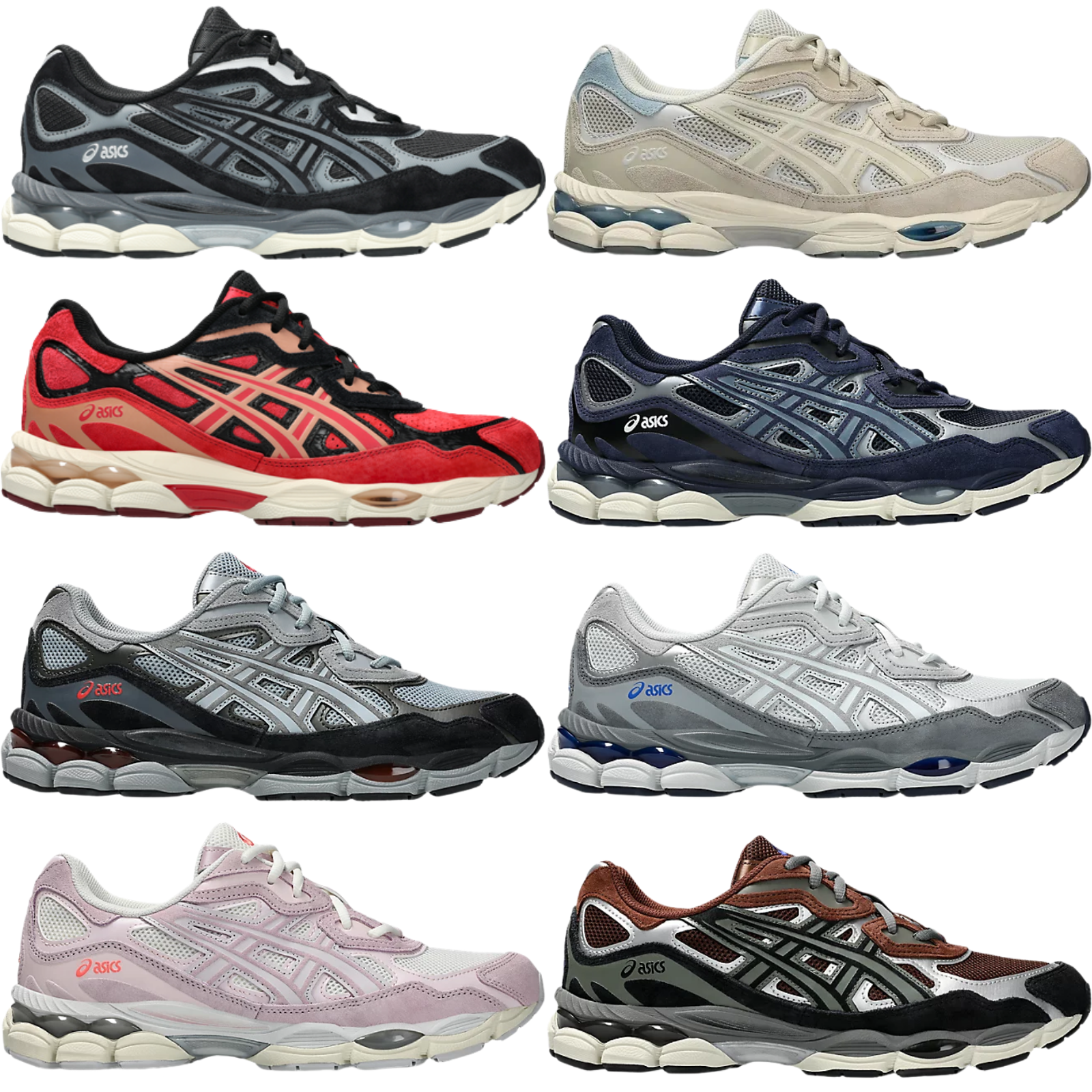 BRAND NEW Asics GEL-NYC Men's Running Shoes ALL COLORS US BRAND NEW Asics GEL-NYC Men's Running Shoes ALL COLORS US