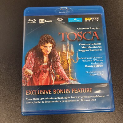 Giacomo Puccini ~Tosca ~Live From The Arena di Verona In 2006 (Blu-ray) Opera