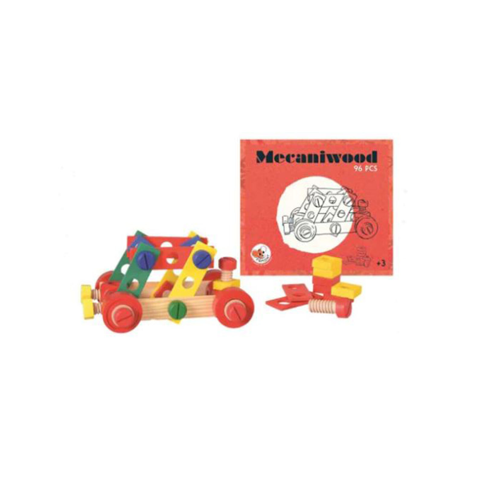 Строительный набор Egmont Mecaniwood из 96 предметов НОВЫЙ В НАЛИЧИИ НА СКЛАДЕ 
